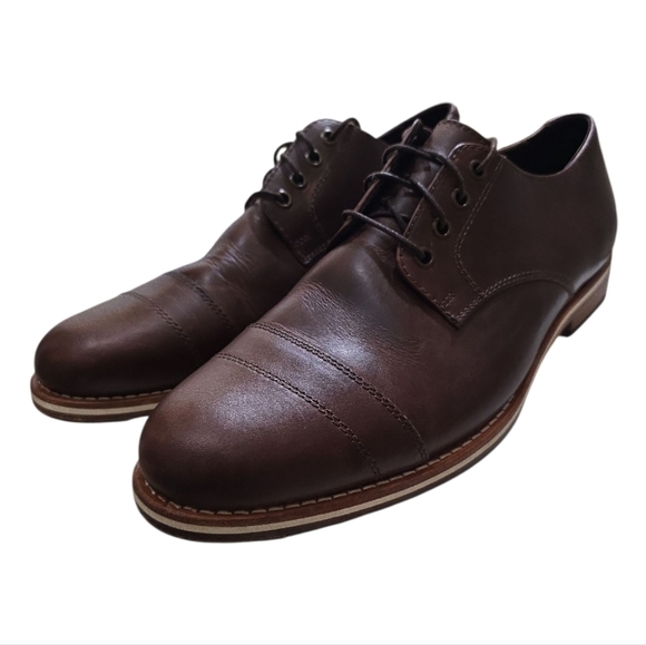Helm The Bradley Brown Cap Toe Oxford Lace Up Shoes 11 main image 10